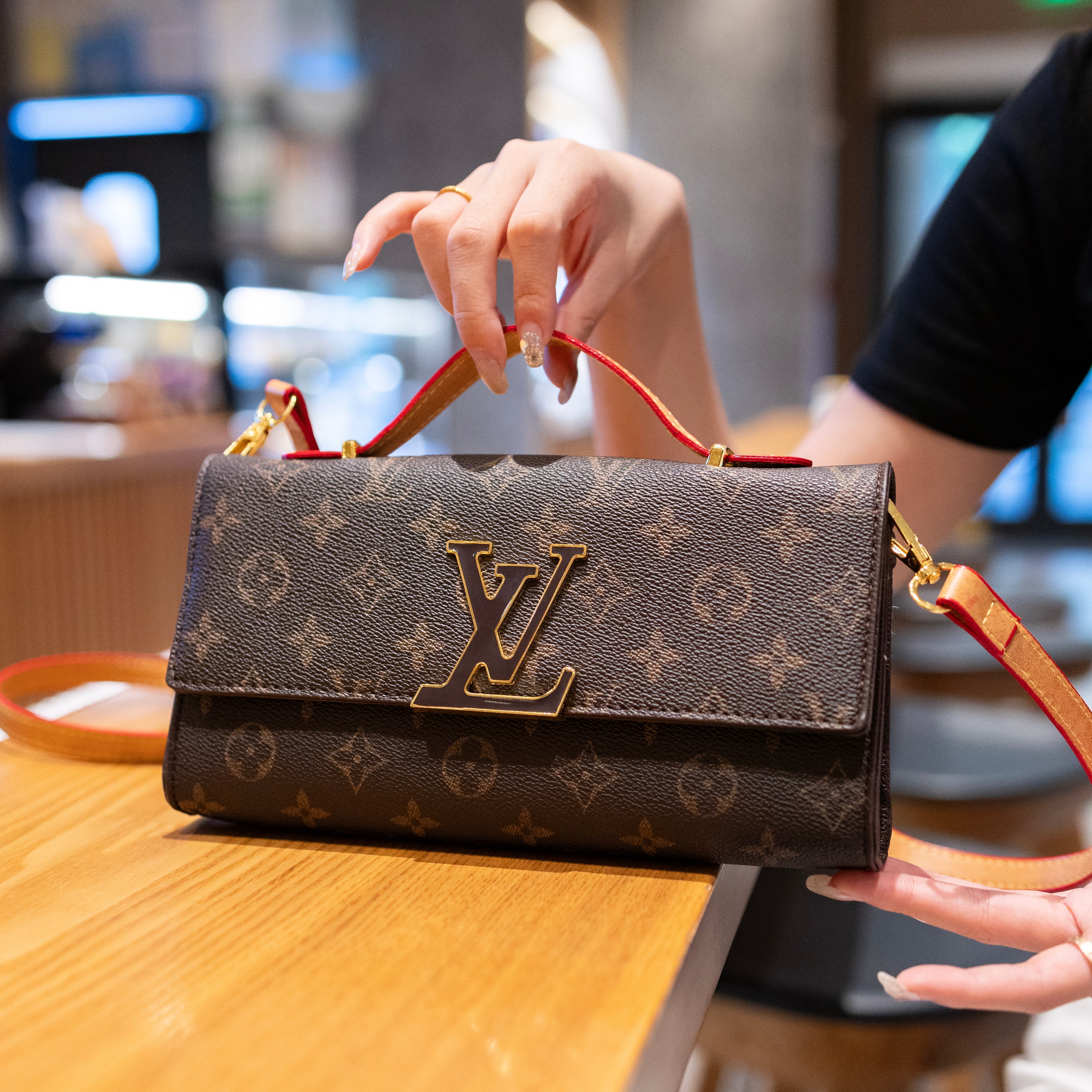 (Buy 3, pay for 2)Luxe Texture Leather Handbag-1-2