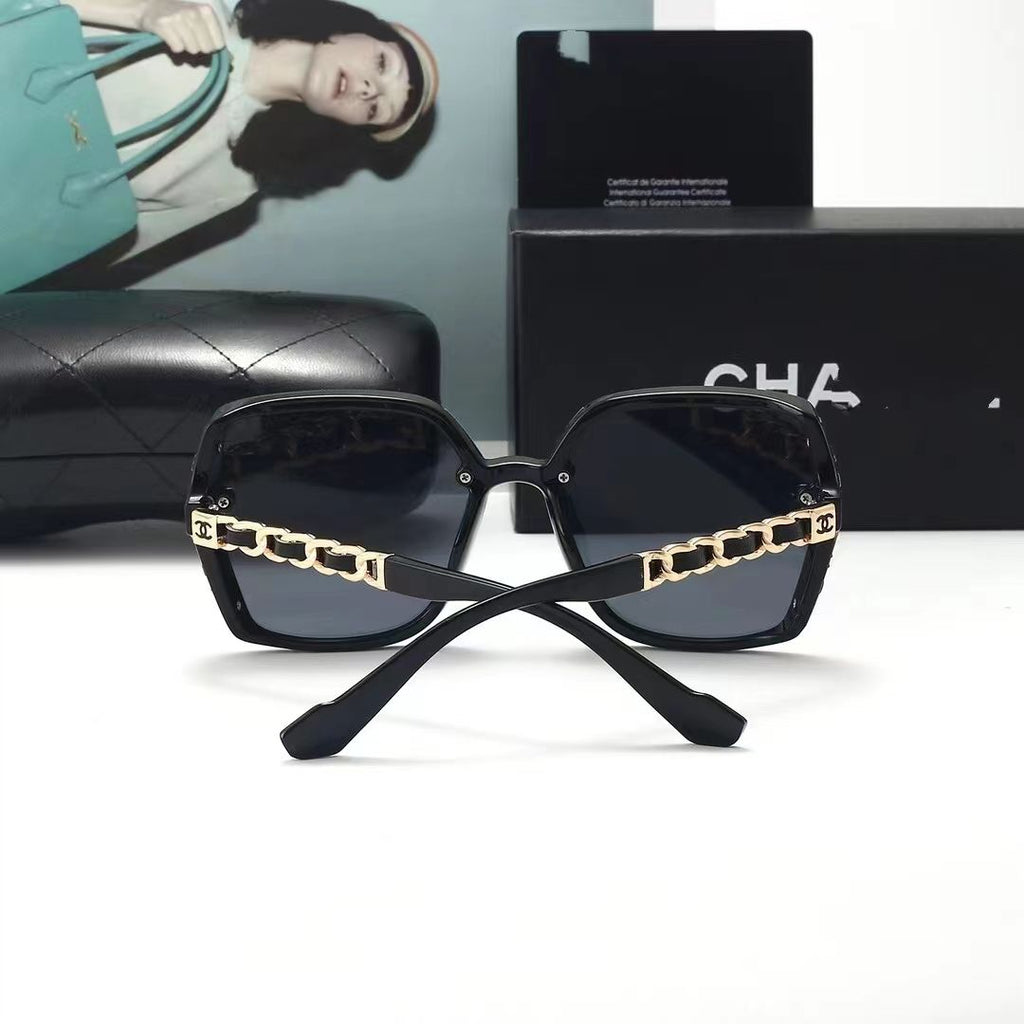 Women's Fashion Full Frame Letter Sunglasses 6330s