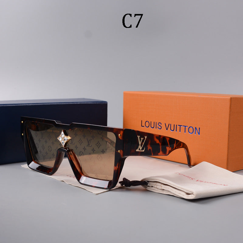 Luxury Large Frame Fashion Sunglasses—82978s