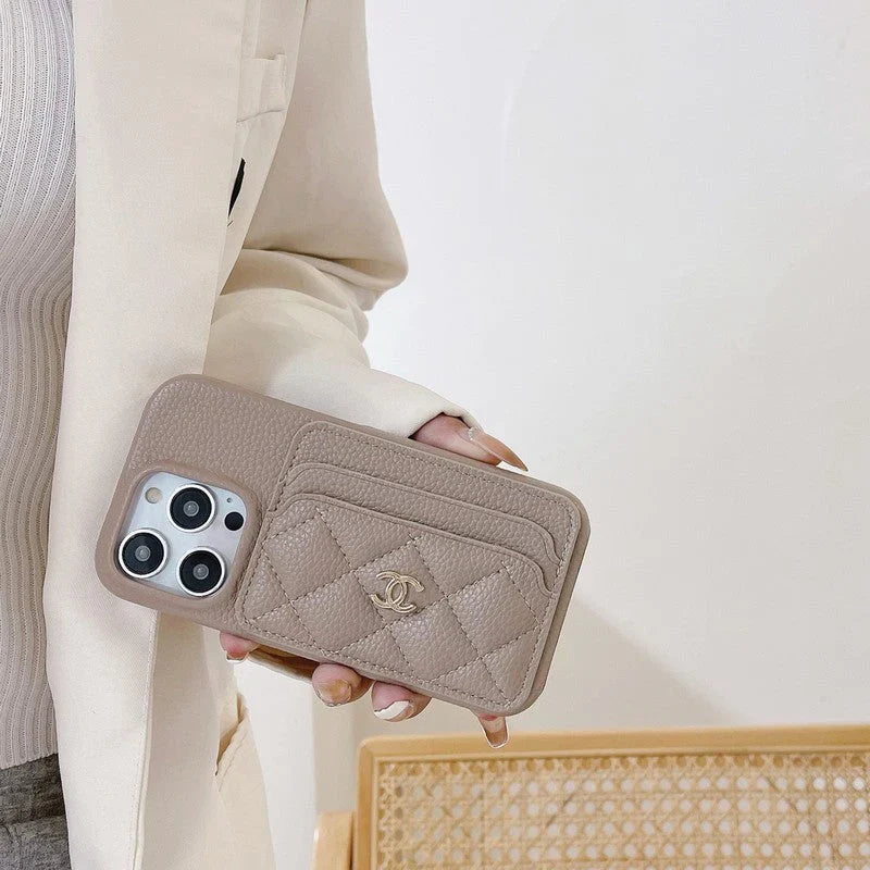 CC Side Card Bag Color iPhone Case