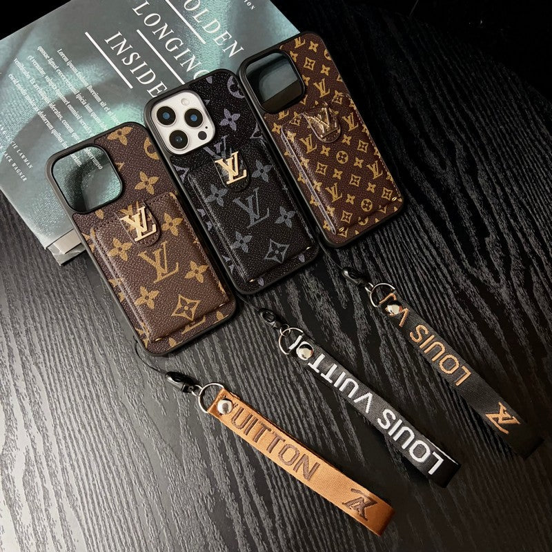 Lou Classic Color Crossbody iPhone Case