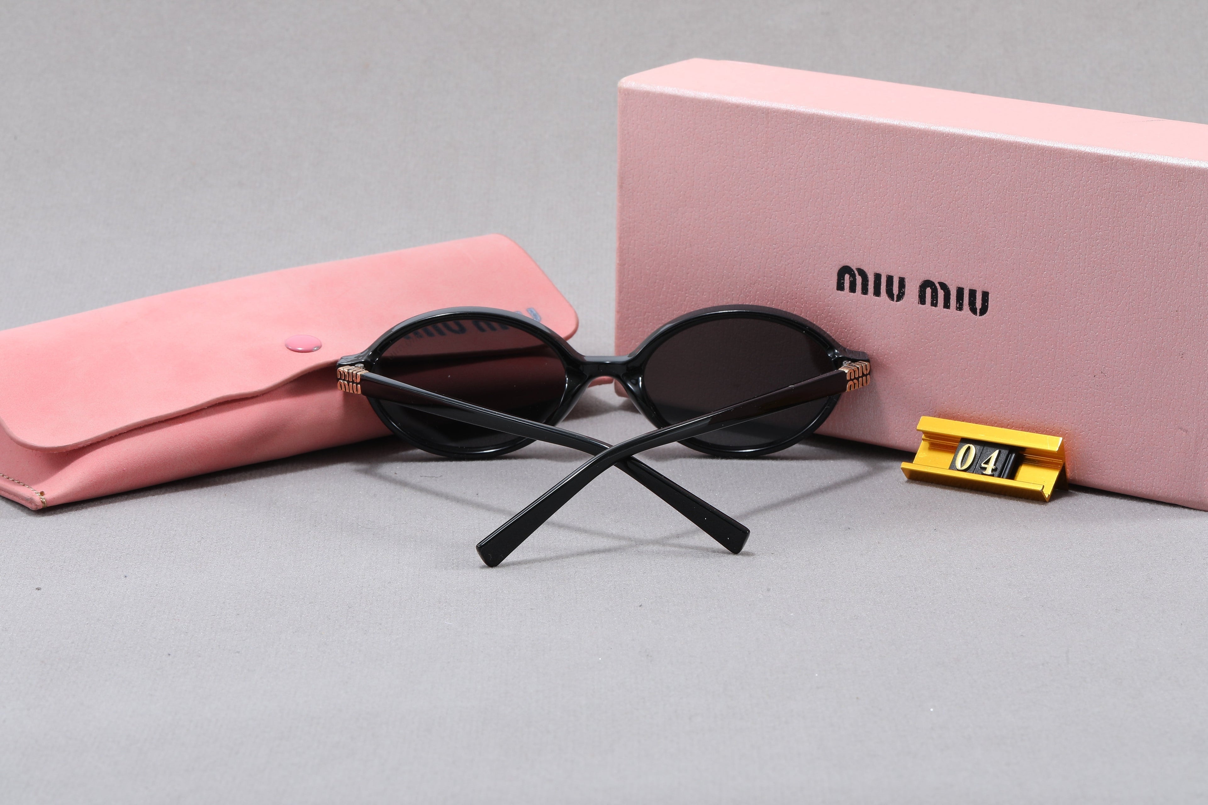 Leopard Print Square Frame RetroGlasses & Sunglasses-5