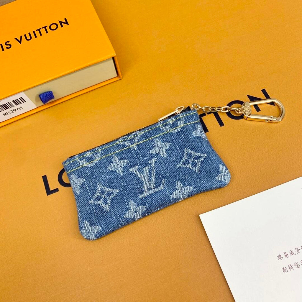 Luxury  Monogram Coin Pouch – Stylish & Compact Keychain Wallets