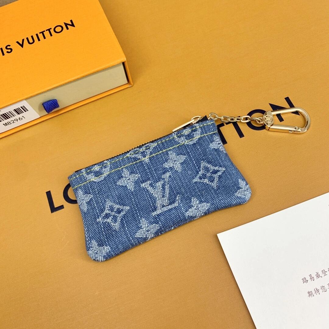 Luxury  Monogram Coin Pouch – Stylish & Compact Keychain Wallets