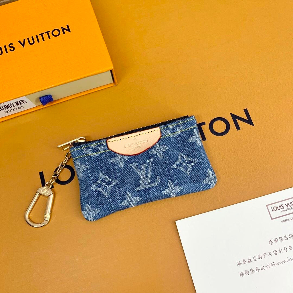 Luxury  Monogram Coin Pouch – Stylish & Compact Keychain Wallets
