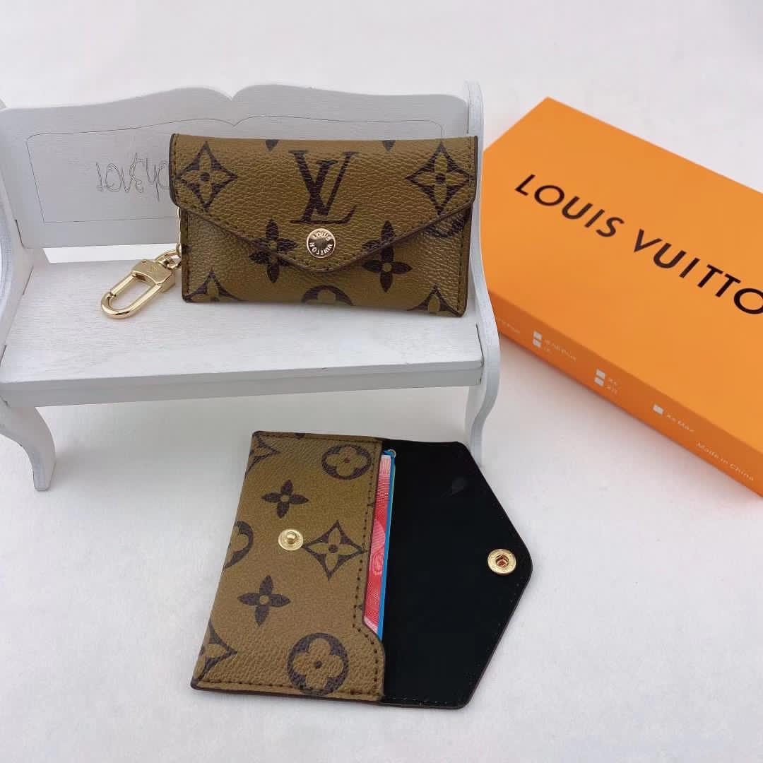 Colorful Keychain Card Pouch