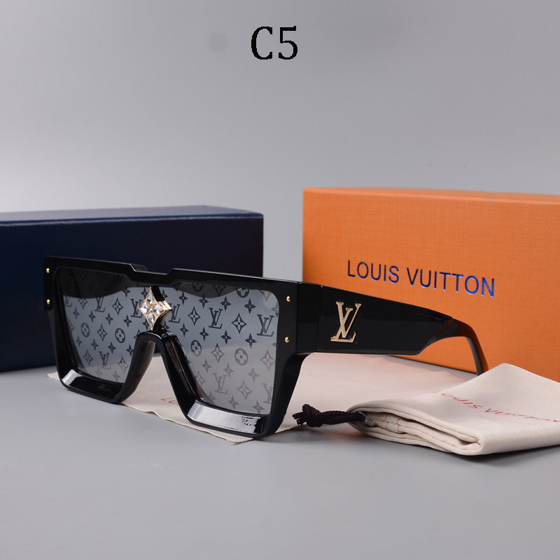 Luxury Large Frame Fashion Sunglasses—82978s