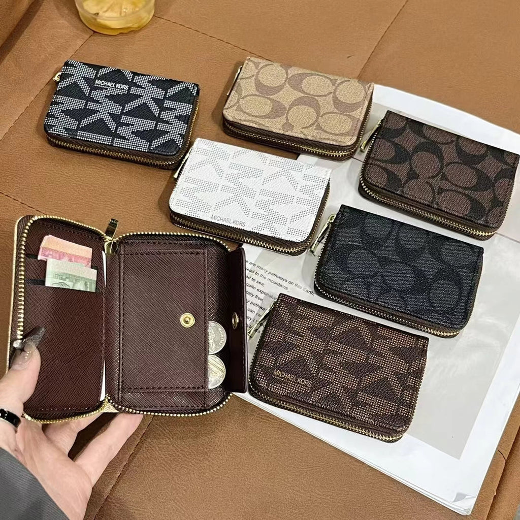 Luxury MK & CO-Inspired Zipper Wallet Collections