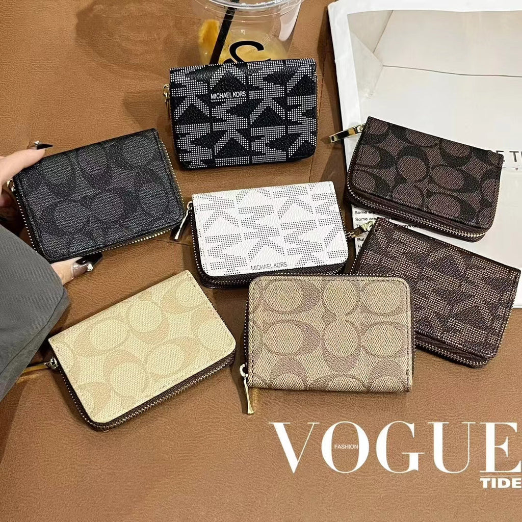 Luxury MK & CO-Inspired Zipper Wallet Collections
