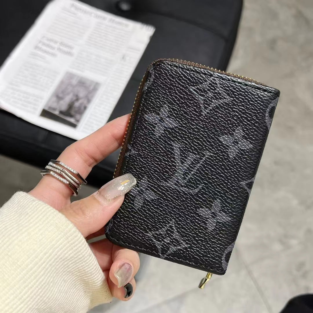 Luxury Monogram Zipper Wallet Collection – LV, GG, and BBRs