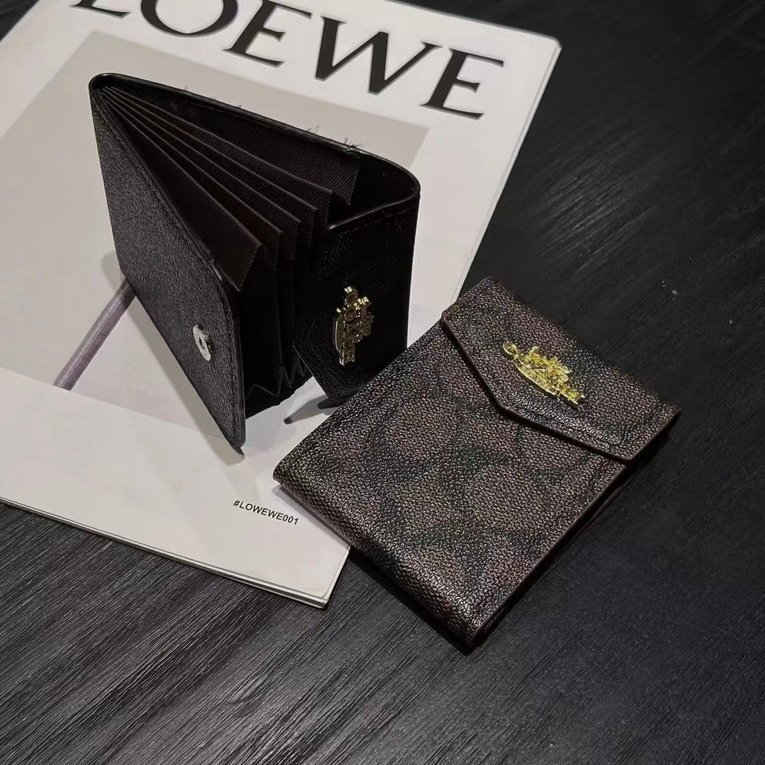 Luxury MK & CO -Inspired Monogram Card Holder Walletss