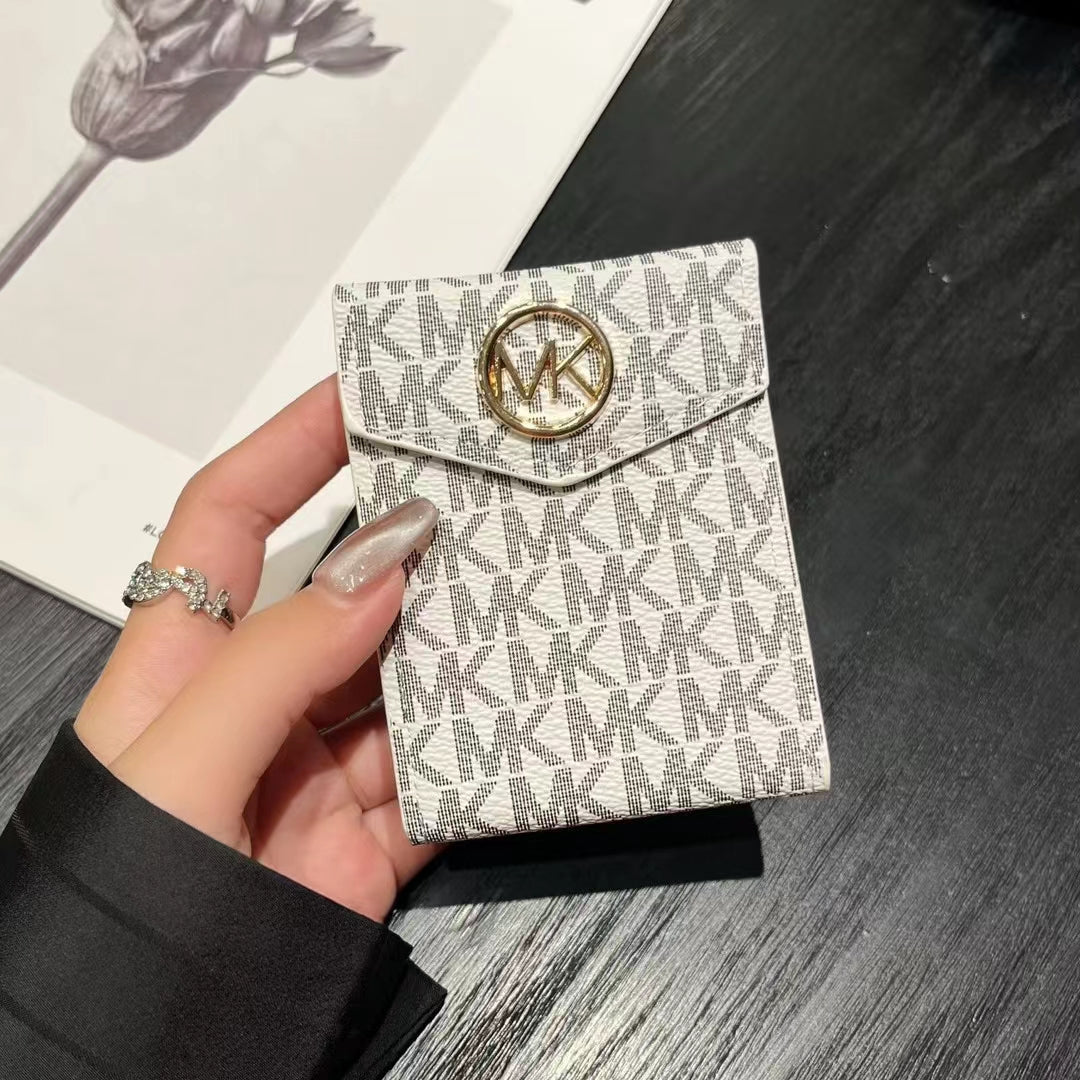 Luxury MK & CO -Inspired Monogram Card Holder Walletss