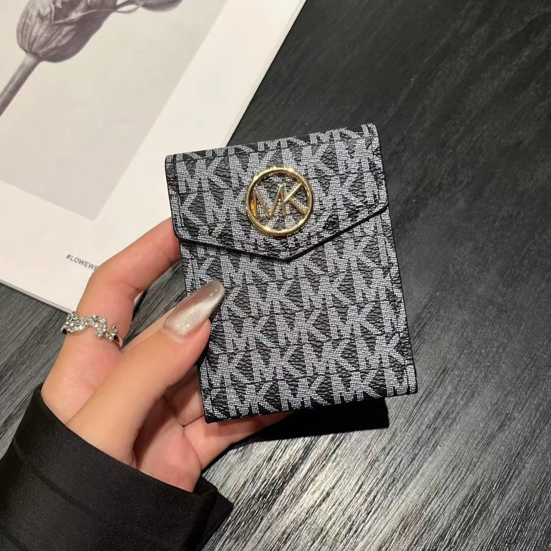 Luxury MK & CO -Inspired Monogram Card Holder Walletss