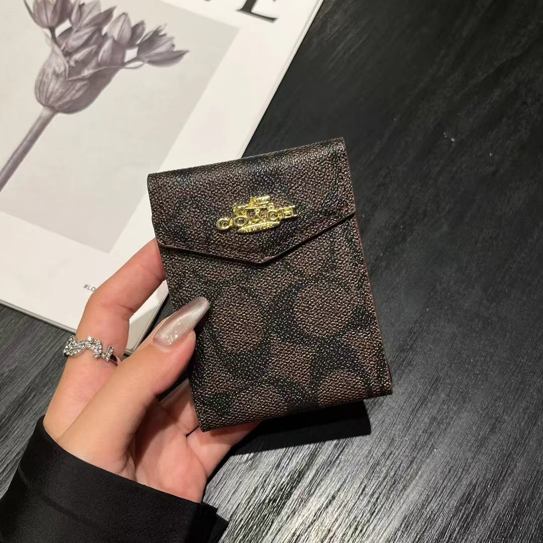 Luxury MK & CO -Inspired Monogram Card Holder Walletss
