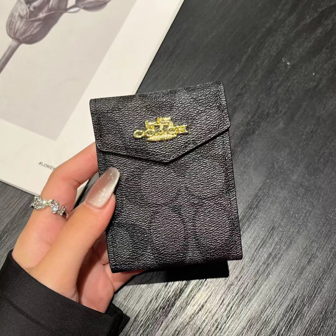 Luxury MK & CO -Inspired Monogram Card Holder Walletss