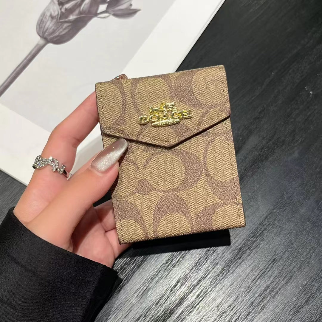 Luxury MK & CO -Inspired Monogram Card Holder Walletss