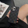 Lou Classic Leather iPhone Case