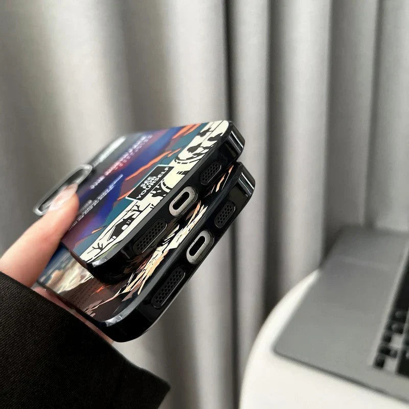 TNFace Mountains iPhone Case