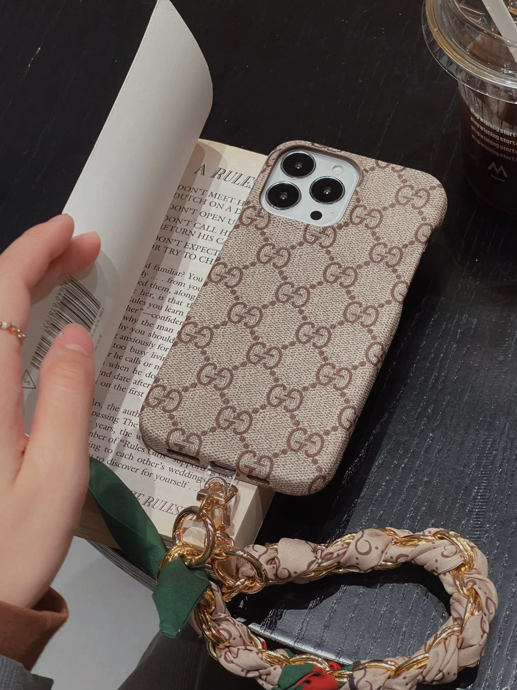 Lou Silk Wristband iPhone Case