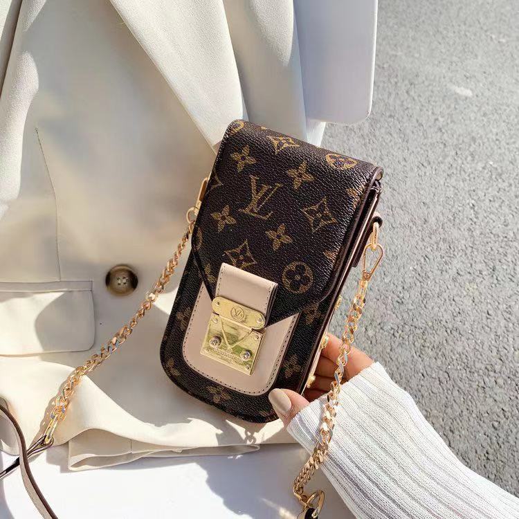 Crossbody Leather Phone Bag-1-2