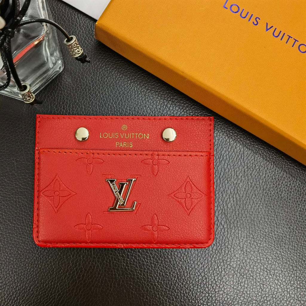 LV Signature Slim Card Holder Wallets
