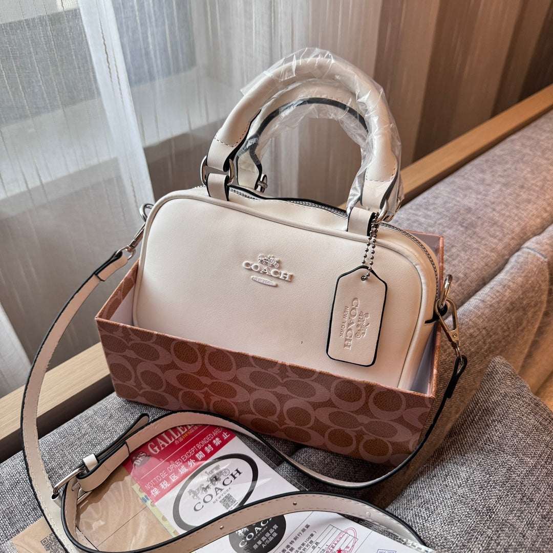 Luxe Texture Leather Handbag  015-1-2