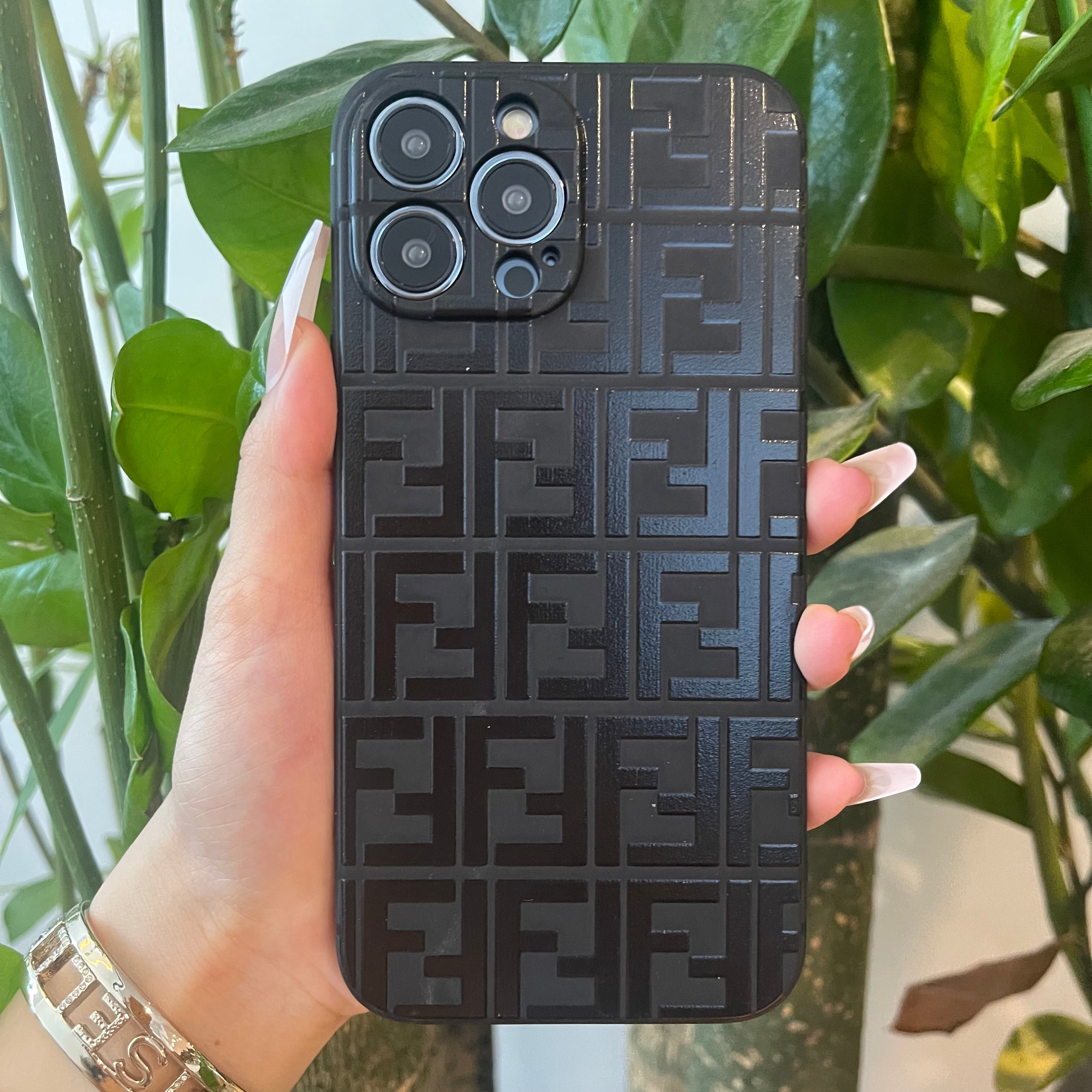 Fancy Black Phone Case For iPhone (3 Styles)