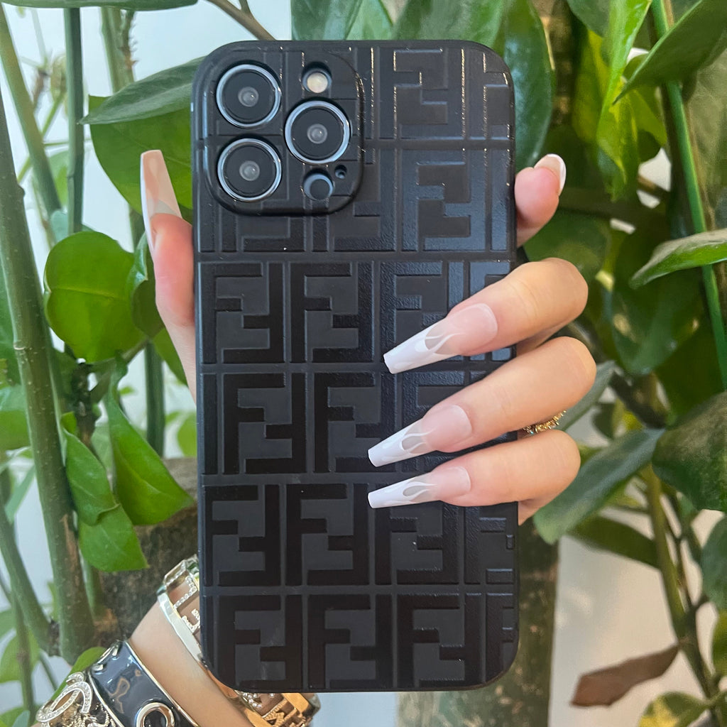 Fancy Black Phone Case For iPhone (3 Styles)