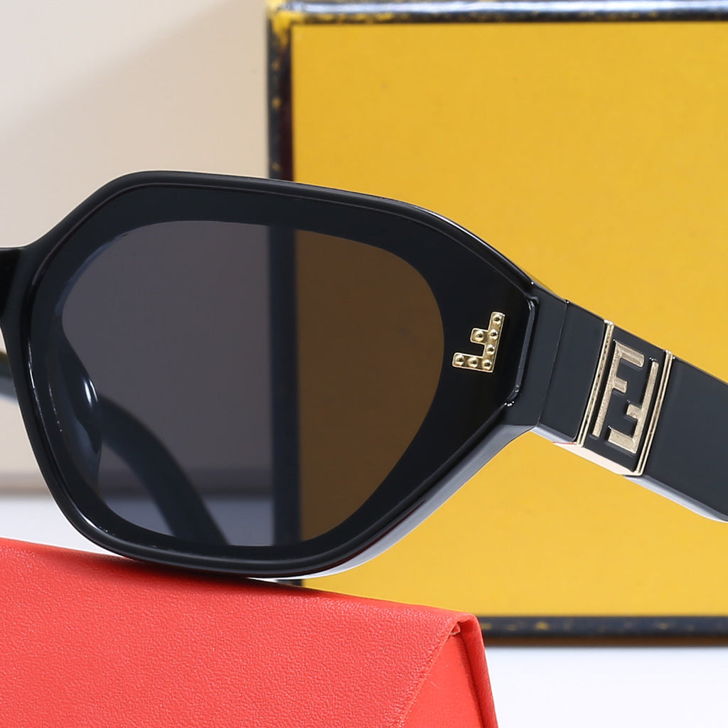Hexagonal Cat Eye Sunglasses 58033s