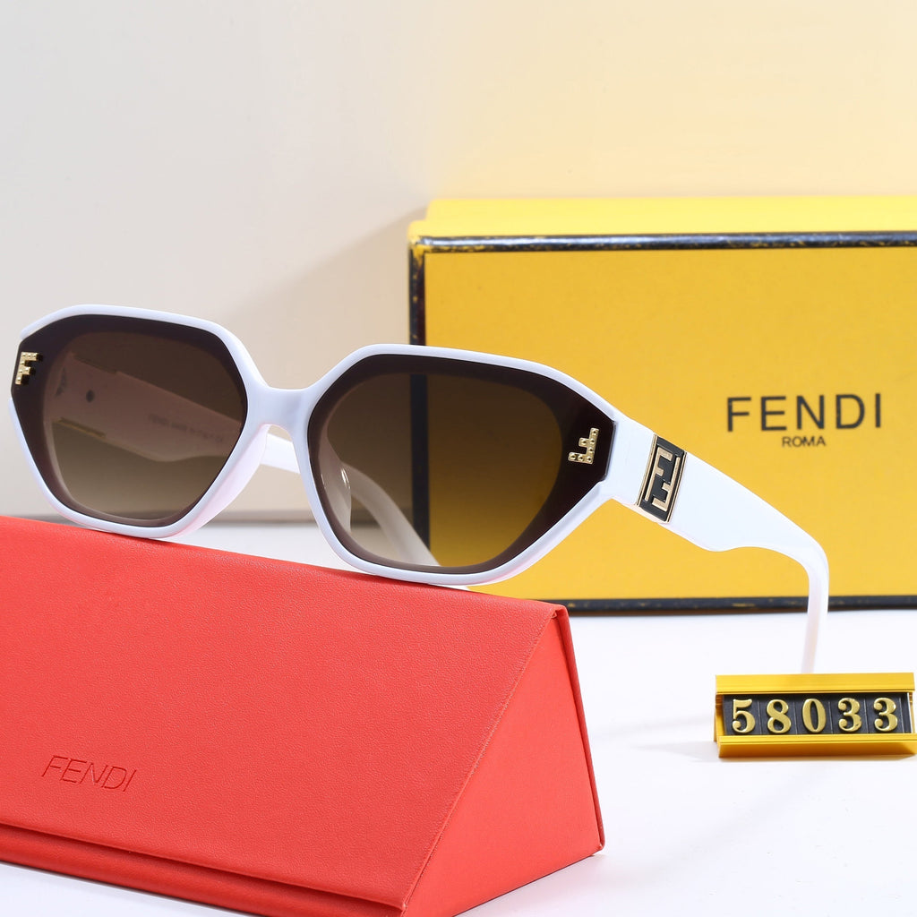 Hexagonal Cat Eye Sunglasses 58033s