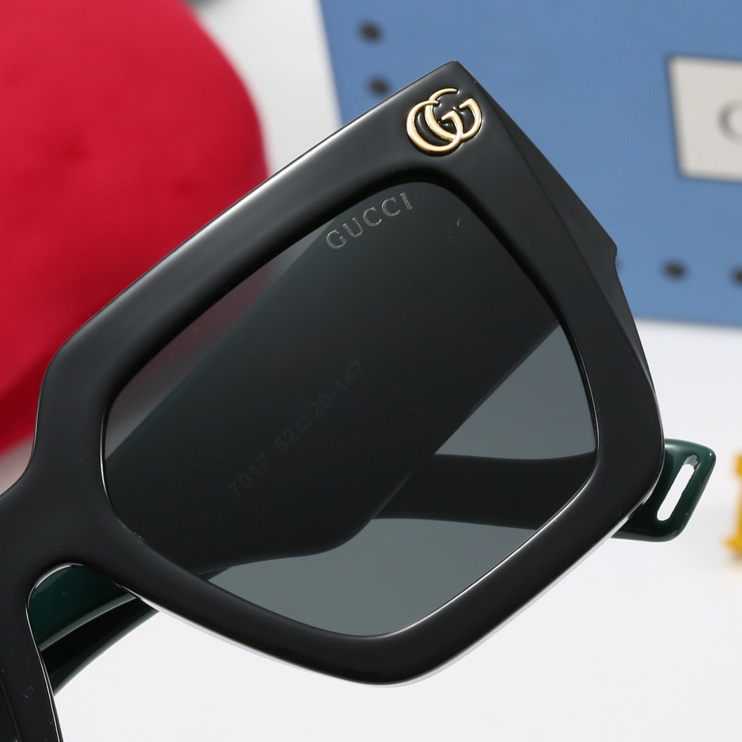 Fashionable wide temple sunglasses 4016s