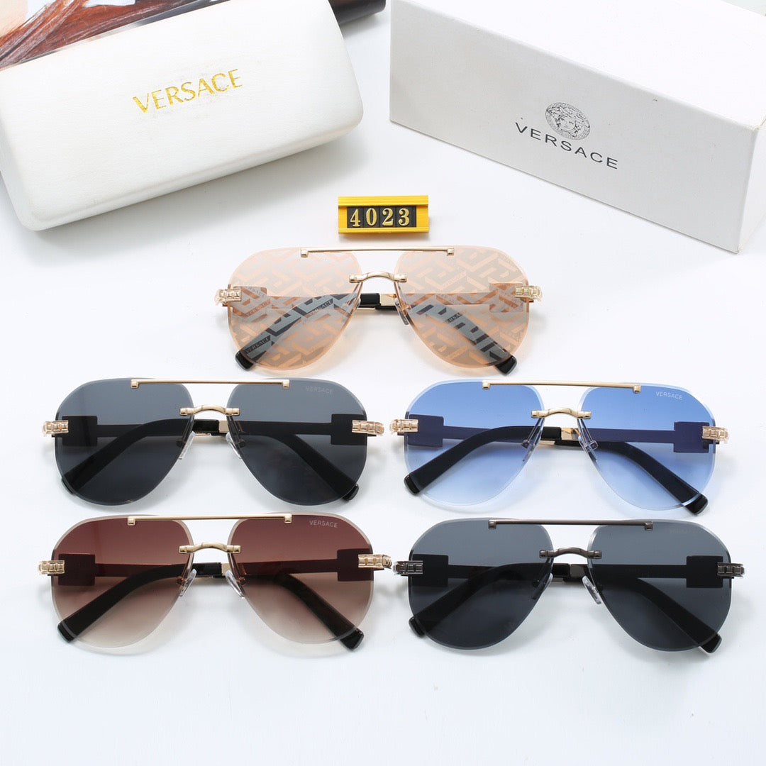 Metal aviator sunglasses 4023s