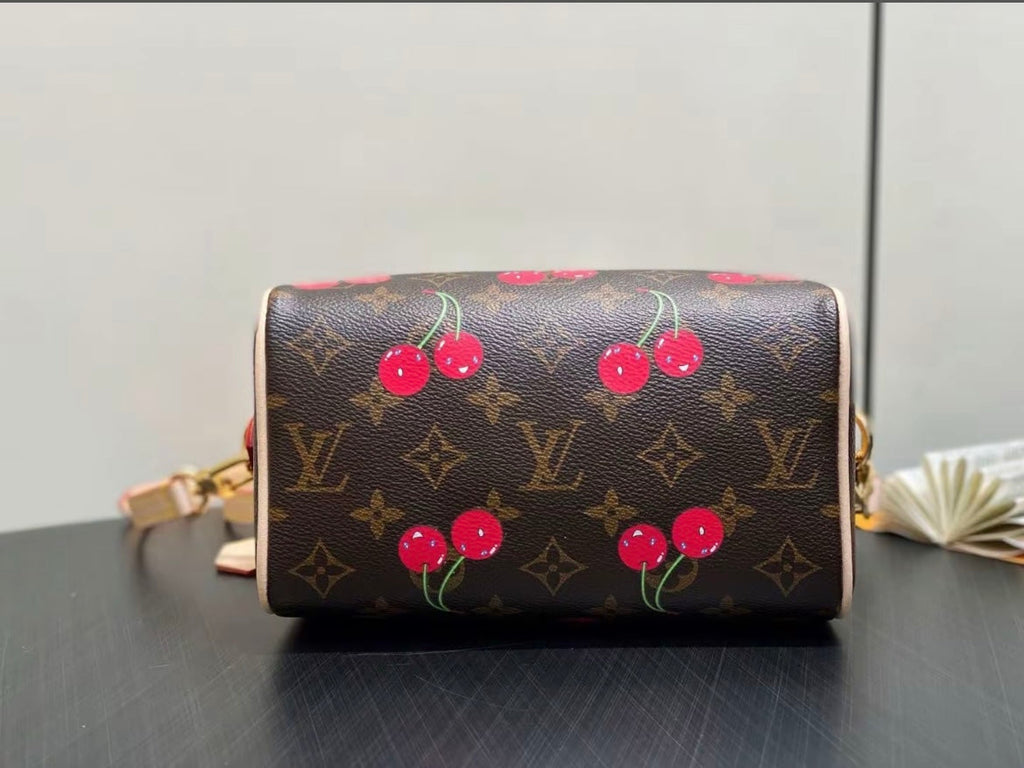 🌟 L$V Cherry Keychain: Cute + Luxury, All in One 🍒✨s