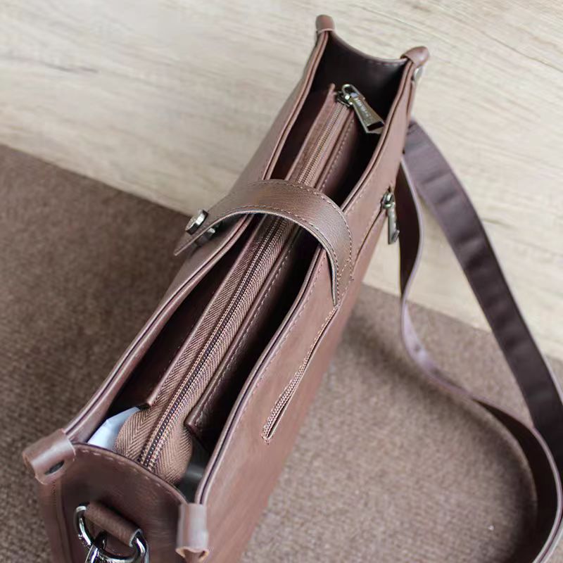 Luxury Leather Crossbody Bag-1