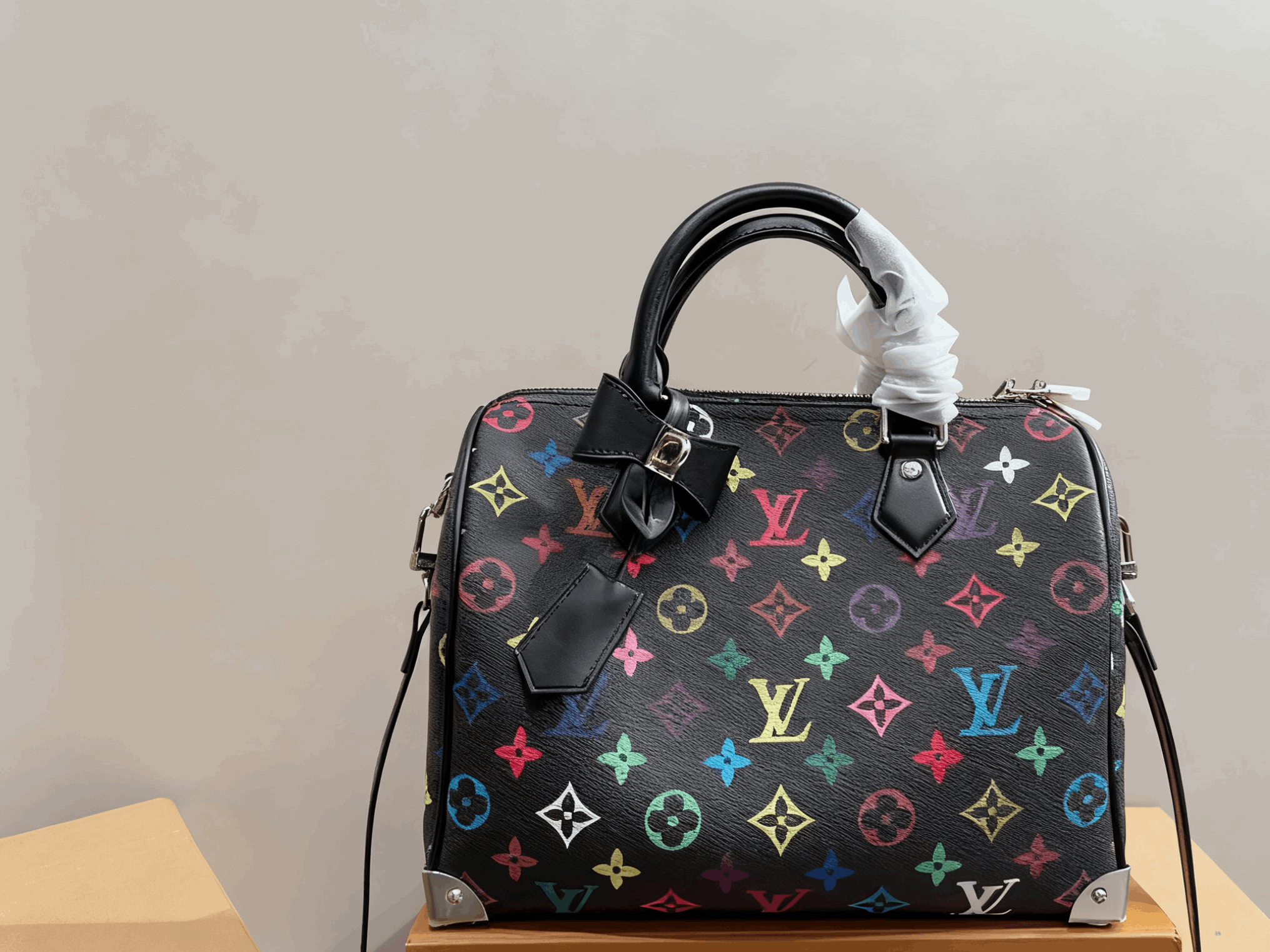 Classic Colorful Vintage Pattern Pillow Bag (25cm)-1-2
