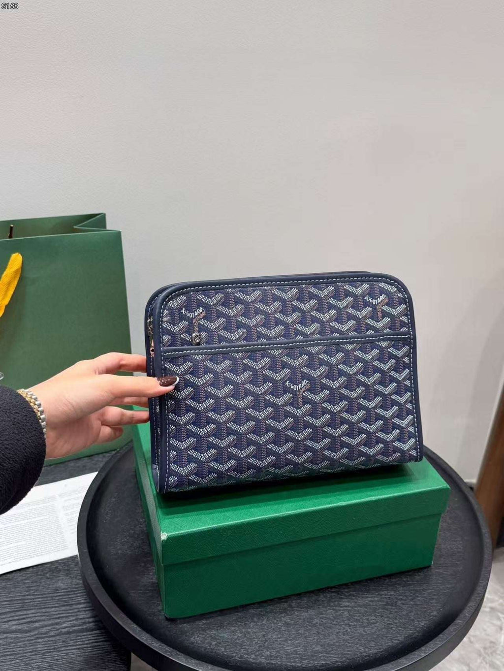 Essential clutch bag for men-1