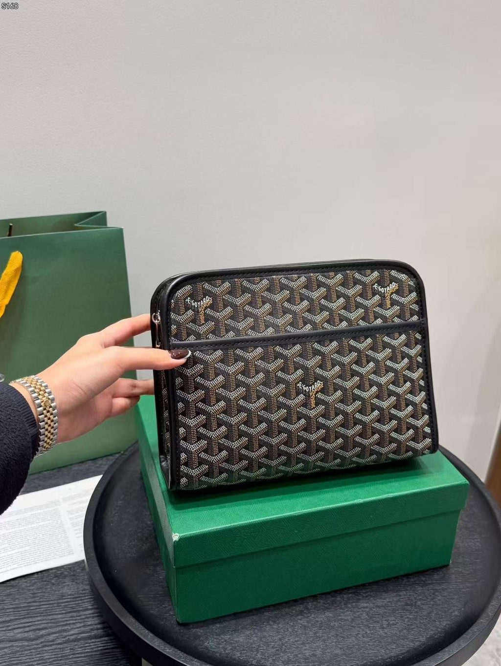 Essential clutch bag for men-1