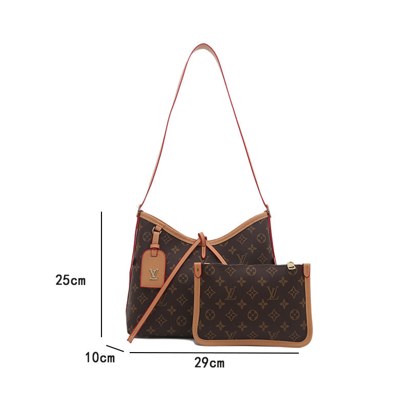 Monogram Cross-Strap Shoulder Bag-1