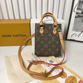 Classic Tote Bag With Crossbody Strap-1-2