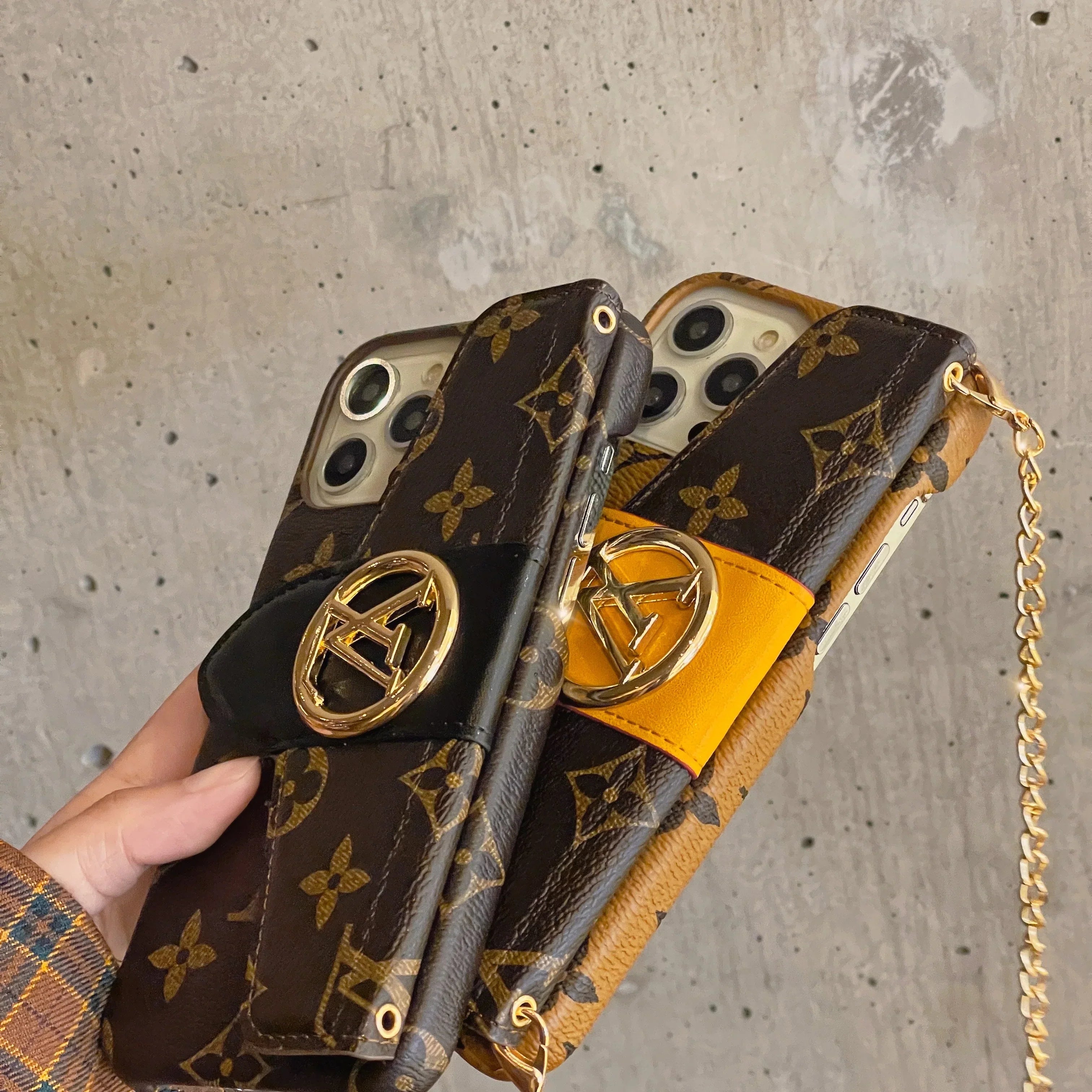 Lou CrossBody Card Holder iPhone Case