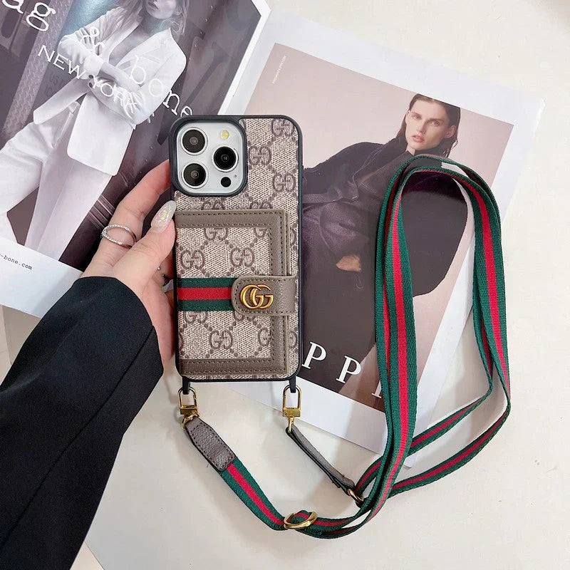 GG Card Bag Crossbody iPhone Case