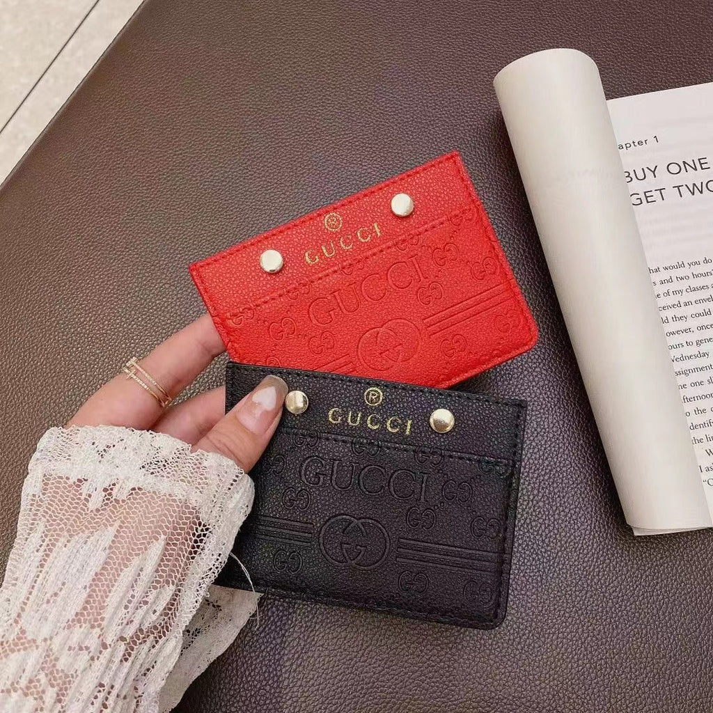 Trendy Colorful Card Holder
