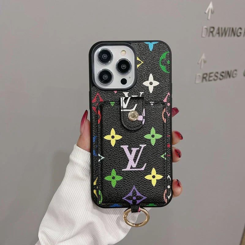 Lou Card Bag Classic Color iPhone Case