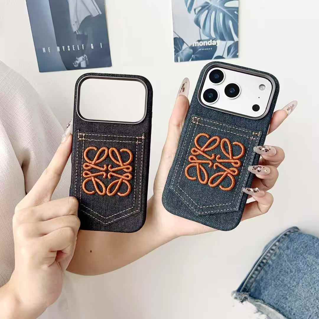 Denim design Phone Case For iPhone