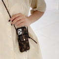 Lou Leather Chain iPhone Case