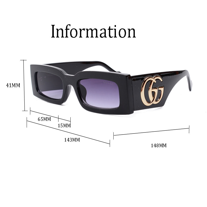 Luxury Large Frame Sunglasses Y-08854s