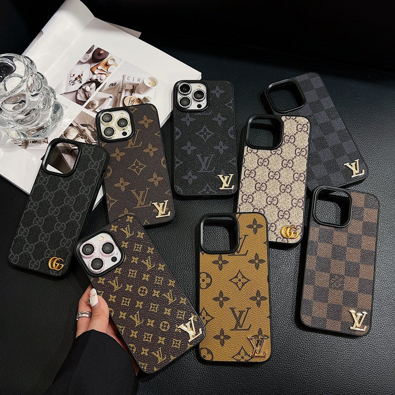 Lou Classic Leather iPhone Case