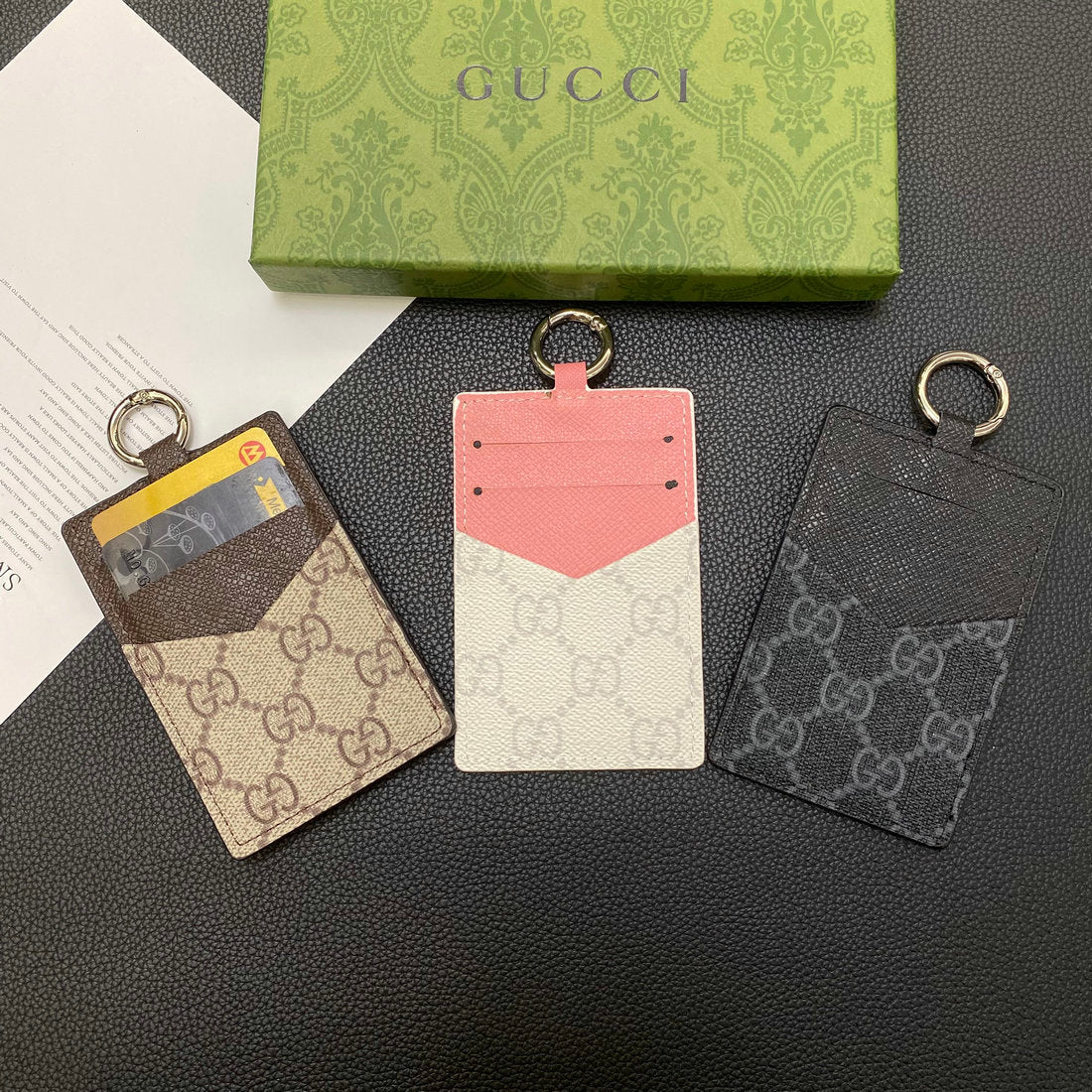 Classic Printed Card Holder