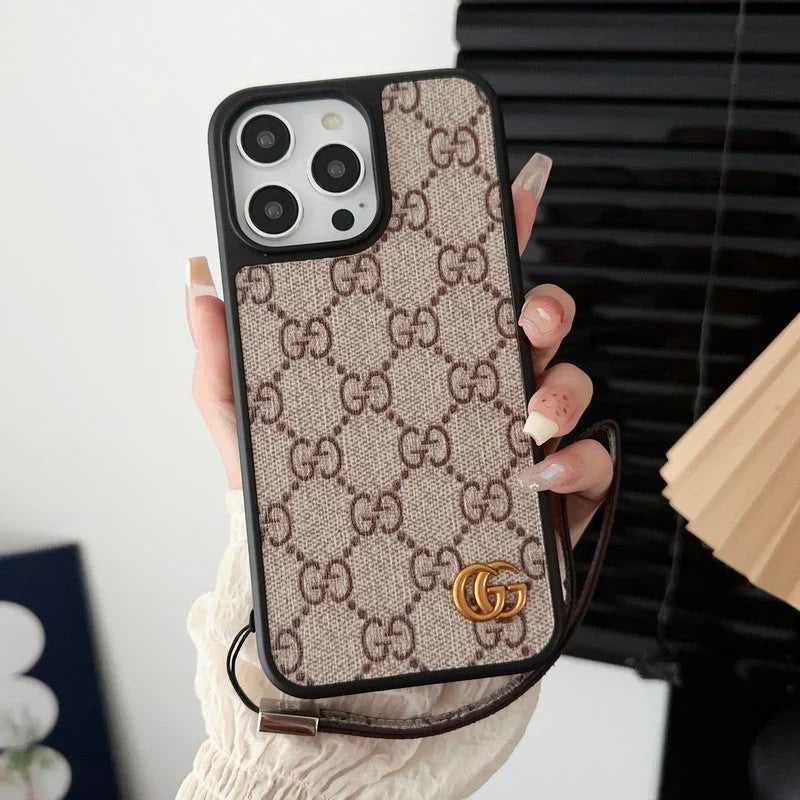 GG Hand Chain iPhone Case