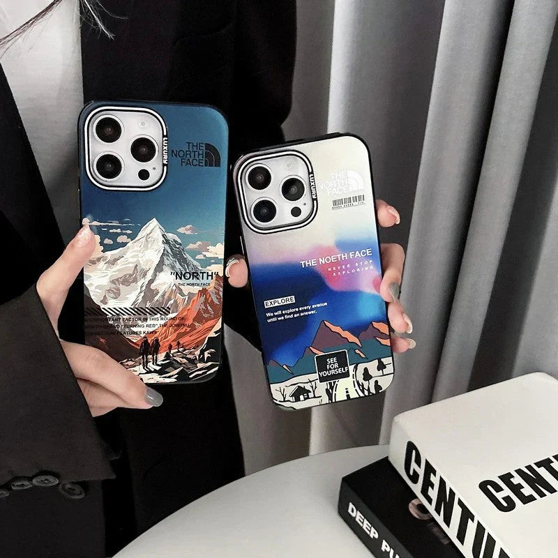 TNFace Mountains iPhone Case